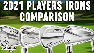 Strong Players Irons Comparison  T100S Apex Pro 21 P770 ZX7 [upl. by Legir]