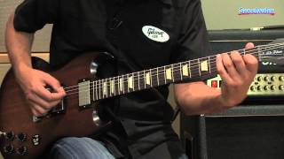 Gibson SG Tribute 60s Electric Guitar Demo  Sweetwater Sound [upl. by Dercy837]