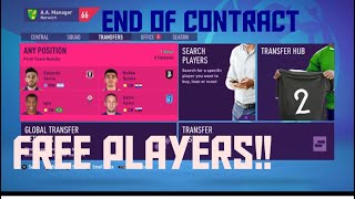 How to get pre contract players in FIFA22 career mode [upl. by Hera]