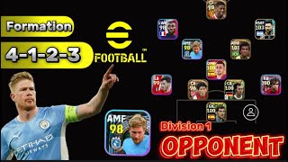 New Nominating K De Bruyne is a Game changer Long Ball Counter Gameplay eFootball 2024 Mobile [upl. by Radec501]