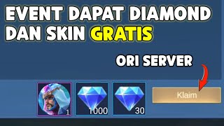 EVENT DIAMOND GRATIS  SKIN EPIC GRATIS  DI JAMIN DAPAT DIAMOND amp LANGSUNG BISA KLAIM [upl. by Saiff369]