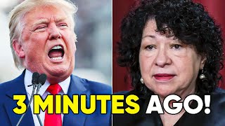 Supreme Court Justice Sotomayor Drops BOMBSHELL On Trump [upl. by Monroy]