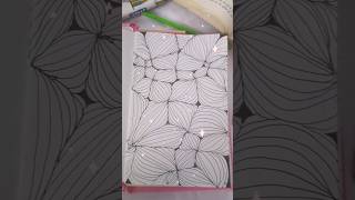 Page Filling Pen Doodle Designeasy art diy trending trandingshorts viralreels viralshort [upl. by Arnold532]