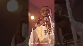 See what the Lord has done  Nathaniel Bassey gospel shorts [upl. by Ynehpets]