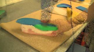 Molding ICB orthotic to a plaster castwmv [upl. by Niwde]