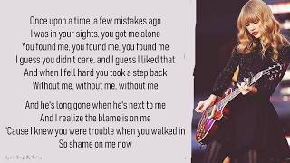 Taylor Swift  I Knew You Were Trouble  Lyrics Songs [upl. by Rickard574]