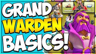 What Does the Grand Warden Do How to Use the Grand Warden as a New TH 11 in Clash of Clans [upl. by Yakcm543]