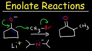 Enolate Reactions  Direct Alkylation of Ketones With LDA [upl. by Soni]