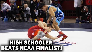 Penn State Commit Luke Lilledahl Takes Out NCAA Finalist Brandon Courtney [upl. by Gabriel]