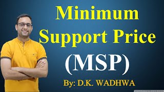 Minimum Support Price MSP  Kharif amp Rabi MSP 202223 [upl. by Mcgregor]