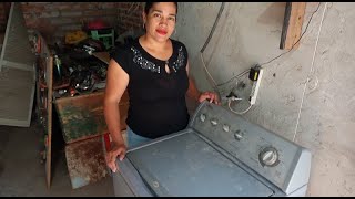 Reparación de lavadora automática Whirlpool que no centrifuga solo lava y drena [upl. by Esydnac]