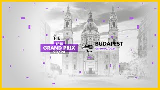 2324 Budapest Epee GP  Finals [upl. by Tezzil]