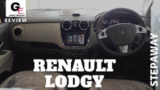 renault lodgy stepway  actual showroom look  detailed review  interiors amp exteriors [upl. by Jens]