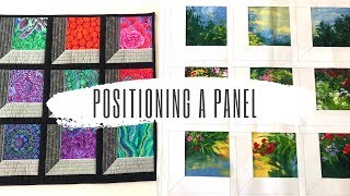 Positioning a Panel for a Window Quilt [upl. by Donoghue]