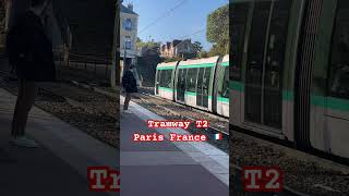 Tramway T2  Paris France 🇫🇷 trending shorts youtubeshorts viralvideo youtube [upl. by Alemak]