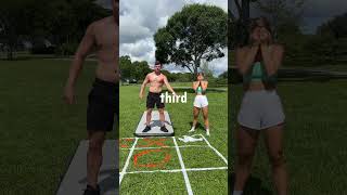 TicTacToe Gymnastics Challenge shorts [upl. by Stanislaw]