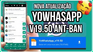 🔝 SAIU😍 NOVO YO WHATSAPP Abusaleh v1950 Maio 2024 Download yowhatsapp como baixar e instalar [upl. by Aret]