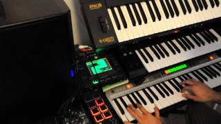 Terminator theme piano with Synth and Effects [upl. by Teddie]