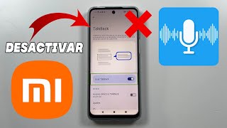 Como Desactivar el TalkBack en Xiaomi 2024 [upl. by Aimat]