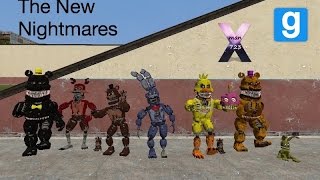 Gmod FNAF The New Nightmares [upl. by Gomar]