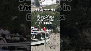 Le Panoramic Dining Above the Clouds in Chamonix [upl. by Esylle]