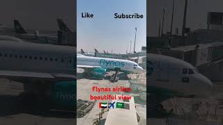 Flynas airlines beautiful view in Dubai airport [upl. by Crocker]