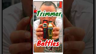 TRIMMER BATTLES Stylecraft Instinct vs Saber Trimmer barber trimmer fyp [upl. by Daht]