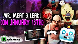 MR MEAT 3 🍖 LEAKS COMING on JAN 13th🤩🔥  ICE SCREAM 8 UPDATE TRAILER  KEPLERIANS [upl. by Nosnaj]