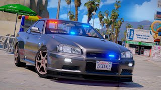 NEUES POLIZEIAUTO KAUFEN  GTA 5 Real Life Online amp GRP [upl. by Thorin]