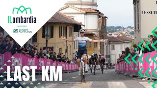 Il Lombardia 2024  Last KM the solo arrival for the immense [upl. by Nhguavaj]