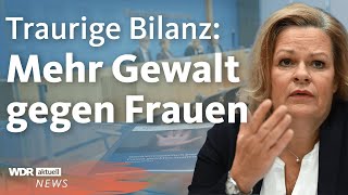 Frauenfeindliche Straftaten nehmen zu Was muss jetzt passieren  WDR Aktuelle Stunde [upl. by Rbma]