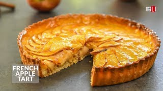 How to Make Classic French Apple Tart  Food Channel L Recipes [upl. by Indyc]