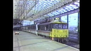 Trains In The 1990s Rugby December 1991 Part 1 [upl. by Hughie]