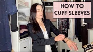 How To Roll Up Your Sleeves  Styling 101 [upl. by Carmelita507]