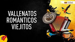 Vallenatos Románticos Viejitos Video Letras  Sentir Vallenato [upl. by Ahsenwahs]