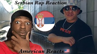 Americans First Serbian Rap Reaction Smoke Mardeljano  Definicija MCja Official video [upl. by Knute407]