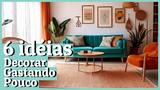 Gastei Pouco e deixei a casa linda 🏠 Ideias para tapetes plantas pintura cortinas e mais [upl. by Skippie130]