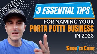 How to Name Your Porta Potty Business in 2024 💡🚽 [upl. by Kelson]