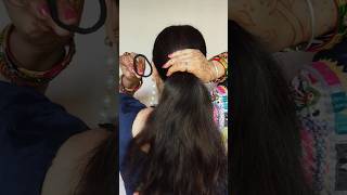 Easy and Beautiful Hairstyle for wedding party 😊 shots youtubeshorts ytshorts hairstyles [upl. by Aimerej118]