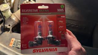 SYLVANIA  9005 SilverStar Ultra  HighPerformance Halogen Headlight Bulb Review [upl. by Ahsekin]