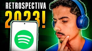 Como VER A RETROSPECTIVA 2023 no SPOTIFY [upl. by Vona]