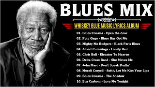 WHISKEY BLUES MUSIC Lyric Album  BEST OF SLOW BLUESROCK  Beautiful Relaxing Blues Songs [upl. by Zachar148]