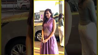 Tejasswi Prakash Looking Fabulous In Airport Look shorts [upl. by Anyat]