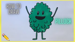 How to draw Pillock ✏️ From Dumb ways to die [upl. by Elocn]