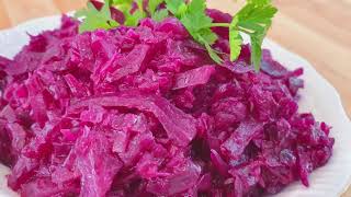 Tradycyjna kapusta czerwona kapusta modra  Traditional Red Cabbage Blue Cabbage [upl. by Bianca]