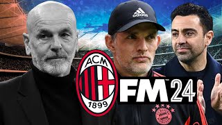 LALLENATORE GIUSTO DEL MILAN PER LA STAGIONE 20242025 SECONDO FOOTBALL MANAGER 2024 [upl. by Peirsen]