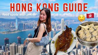 BACK IN HONG KONG 🇭🇰 Food guide with prices things to do exploring hong kong  Reese Kaw [upl. by Armahs]