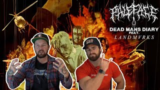 PALEFACE “DEAD MANS DIARY”  Aussie Metal Heads Reaction [upl. by Nnylhsa]