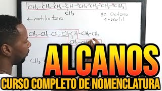 CURSO COMPLETO SOBRE NOMENCLATURA DE ALCANOS  Todos los casos  Paso a paso [upl. by Hillegass212]