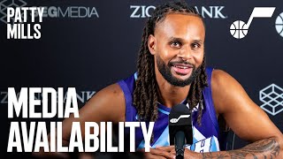 PATTY MILLS 202324 Media Day Availability 🎙️  UTAH JAZZ [upl. by Bozuwa]